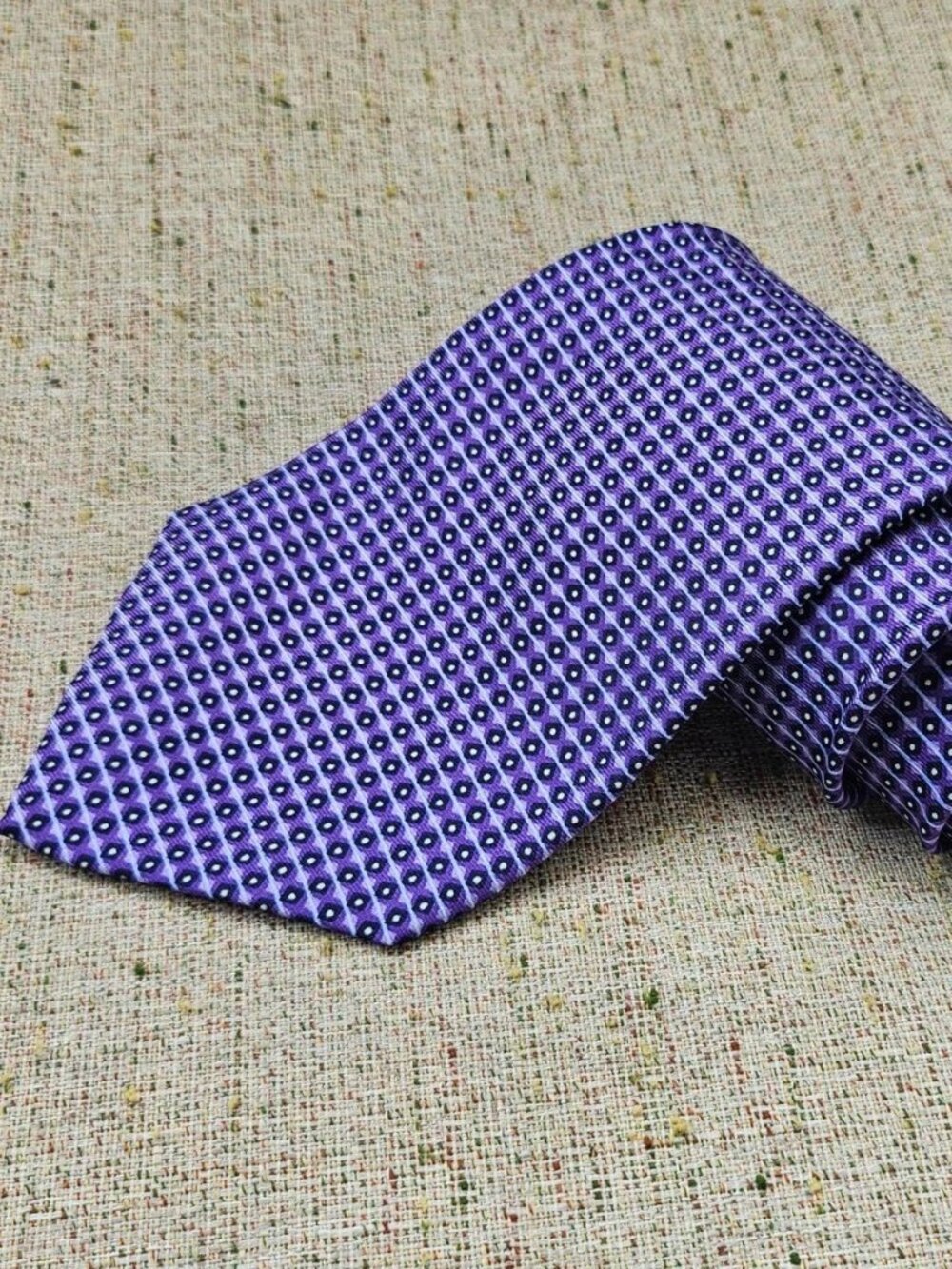 Haggar Black Label Men Tie Purple Necktie Classic Tie Dress Shirt Neck Tie